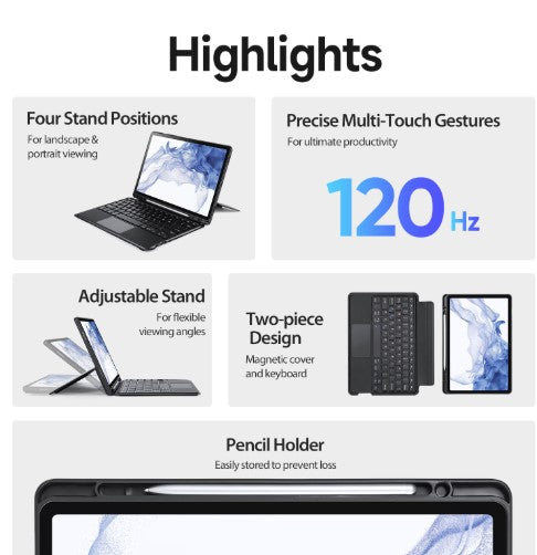 Samsung Tab S9 Plus DK Series Keyboard