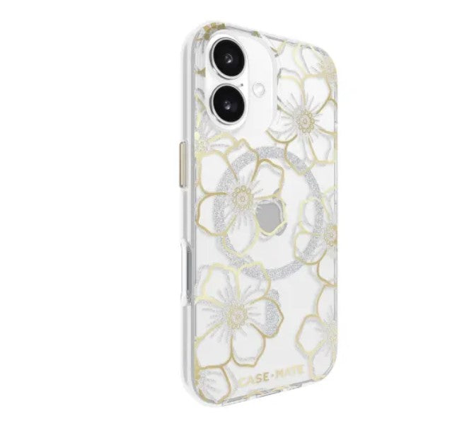 iPhone 16 Case-Mate Floral Gems MagSafe Case