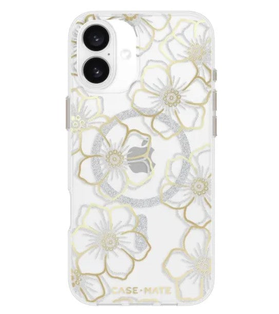 iPhone 16 Max Case-Mate Floral Gems MagSafe Case