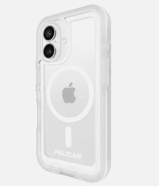 iPhone 16 Pelican Voyager MagSafe Case with Holster Clear