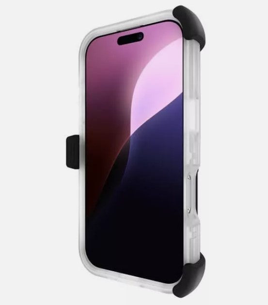 iPhone 16 Pelican Voyager MagSafe Case with Holster Clear