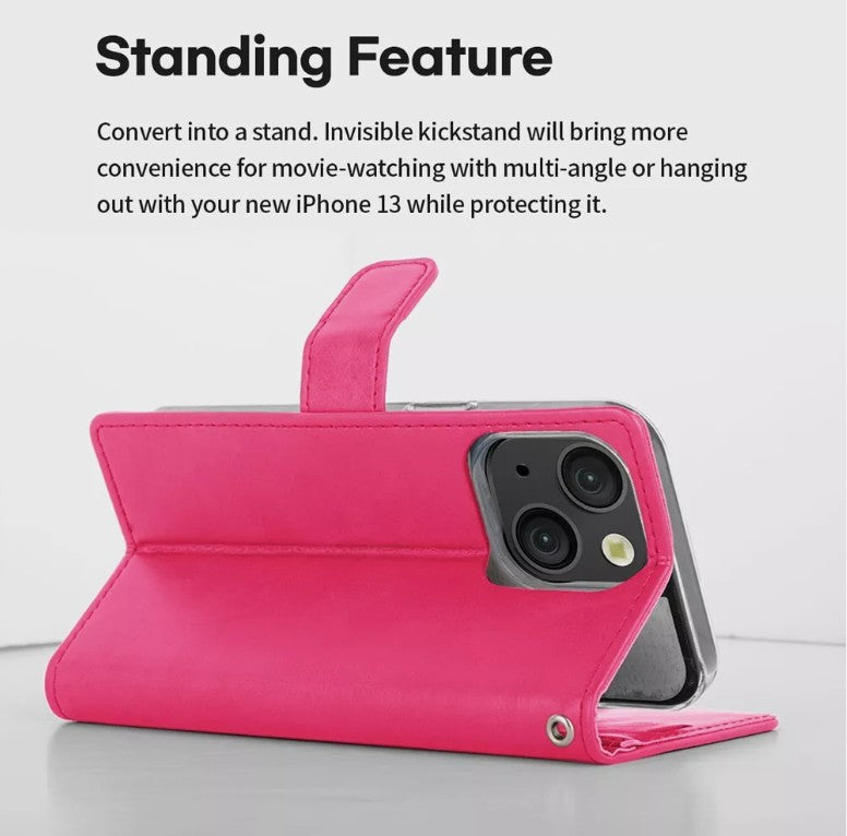 iPhone 16 Pro Goospery Bluemoon Wallet Case