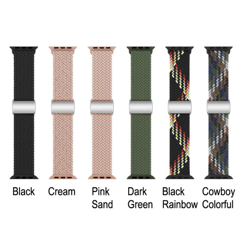 Apple Watch Braided Magnetic Band Strap