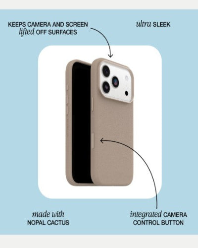 iPhone 17 Pro Max OtterBox Symmetry MagSafe Cactus Leather Case