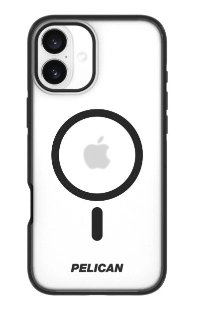 iPhone 16 Pelican Ranger Mag Safe Case Clear/Black Frosted