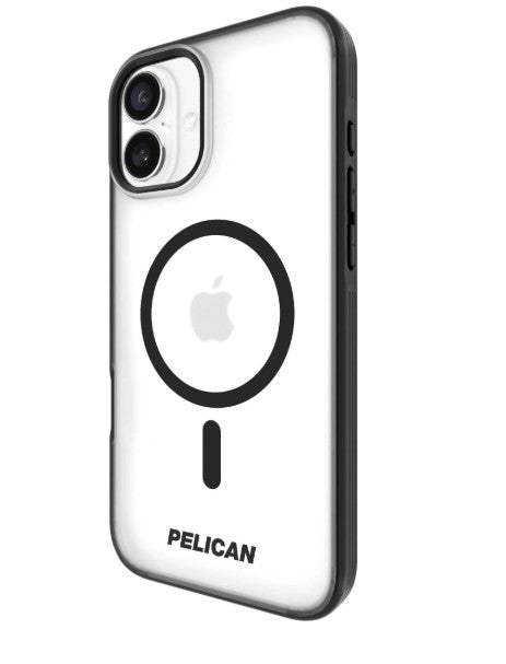 iPhone 16 Pelican Ranger Mag Safe Case Clear/Black Frosted