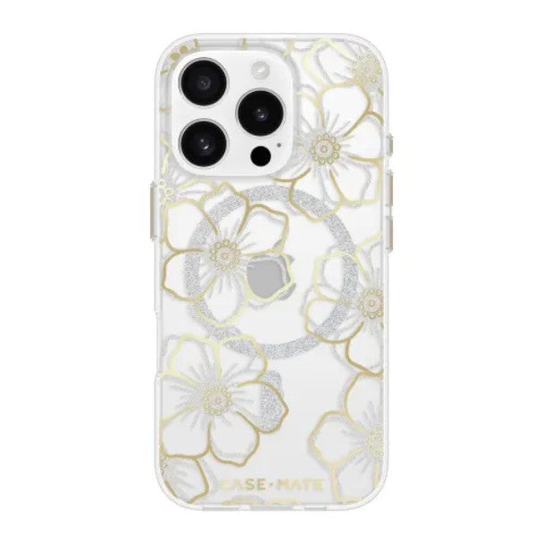 iPhone 16 Pro Max Case-Mate Floral Gems MagSafe Case