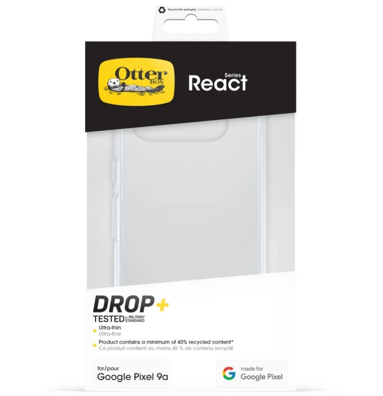 Google Pixel 9a - Otterbox React Case (Clear)