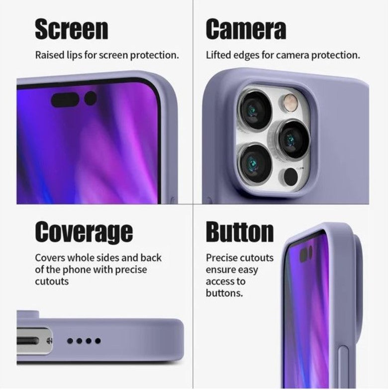iPhone 16 Pro mercury silicone case