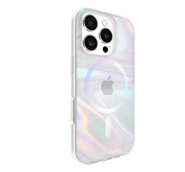 iPhone 16 Pro Case-Mate Soap Bubble MagSafe Case