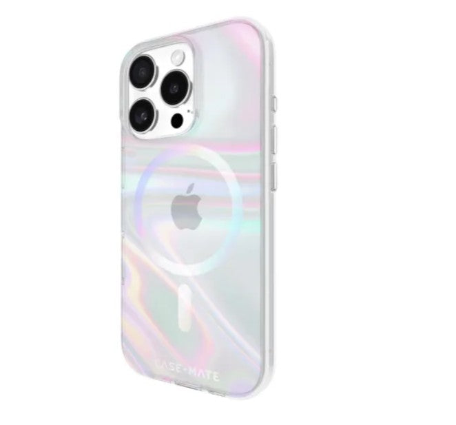 iPhone 16 Pro Case-Mate Soap Bubble MagSafe Case