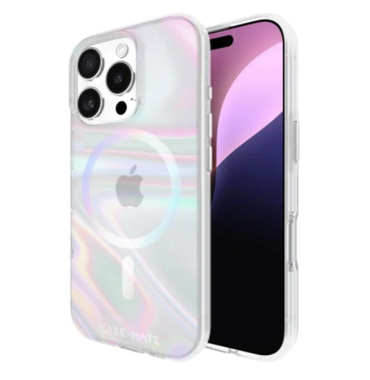 iPhone 16 Pro Case-Mate Soap Bubble MagSafe Case