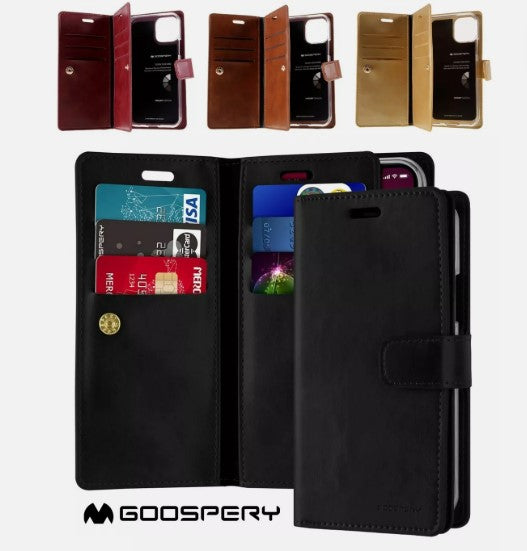 iPhone 14 Pro Max Goospery Mansoor Wallet Case