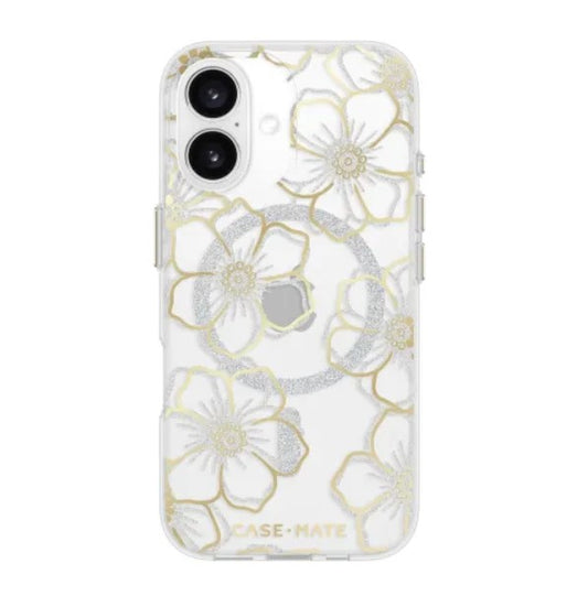 iPhone 16 Case-Mate Floral Gems MagSafe Case
