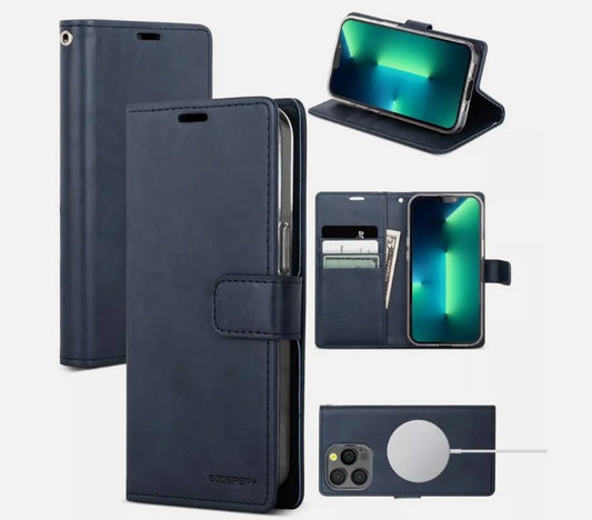 iPhone 16 Goospery Bluemoon Wallet Case