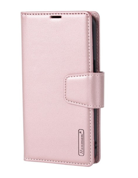 iPhone 15 Pro Max Hanman 2 In 1 Detachable Magnetic Wallet Case (MagSafe)