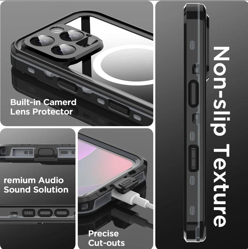 iPhone 16 Pro Max Waterproof Case (Magsafe)